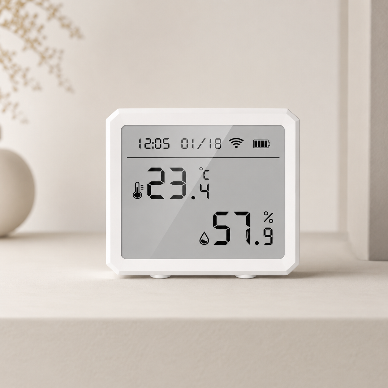 Visuel premium capteur température humidité Maison Horizon