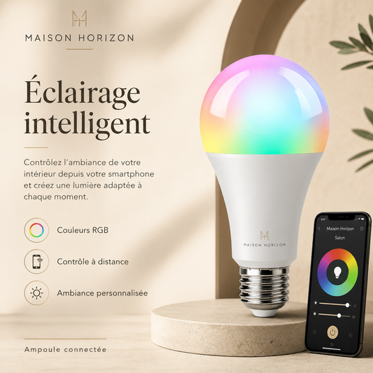 Ampoule connectée multicolore premium Maison Horizon