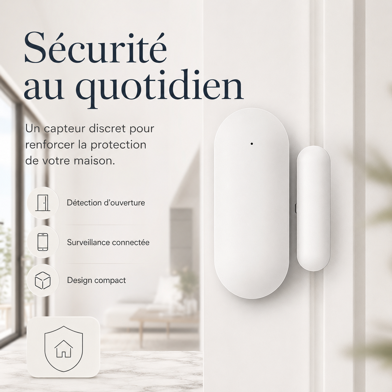 Sécurité maison capteur ouverture Maison Horizon