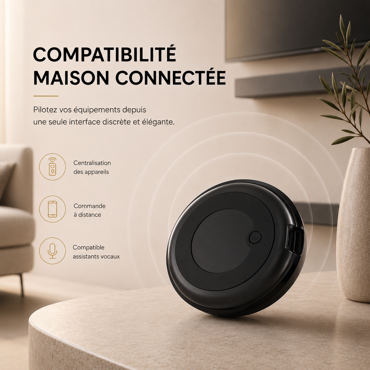 Télécommande universelle Maison Horizon pour maison connectée