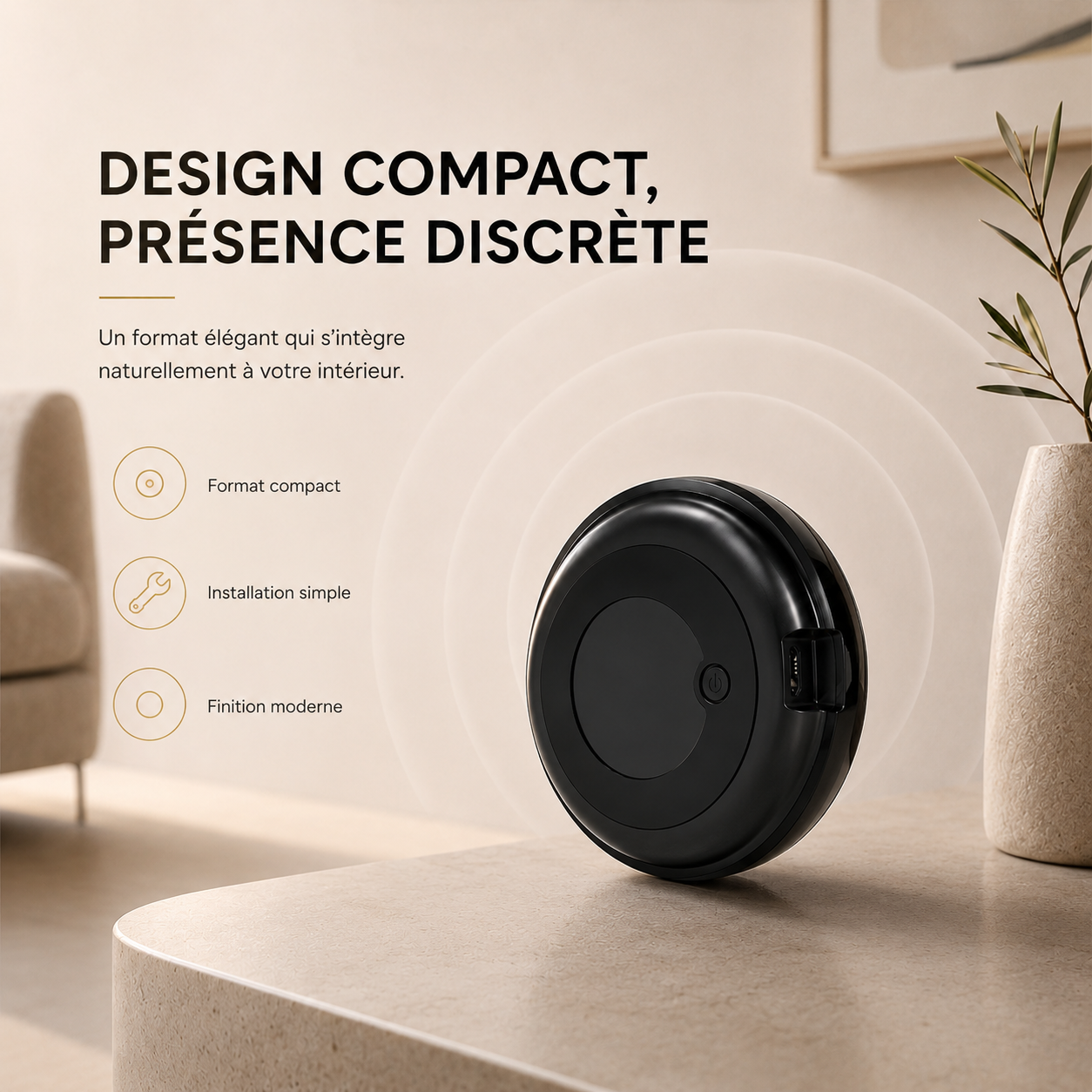 Télécommande infrarouge Maison Horizon design compact